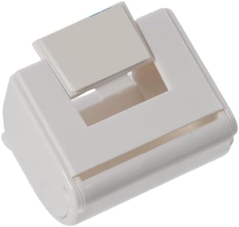 2 Pcs White Reusable Shower Razor Holder Storage Hook