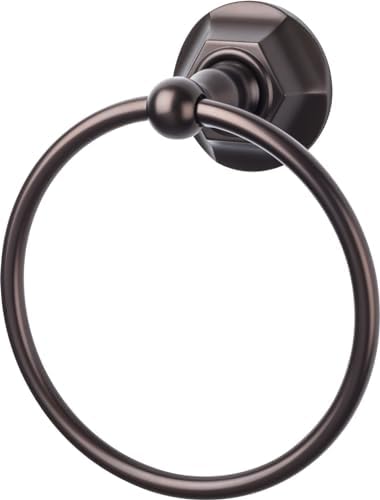 Top Knobs ED5BSNA Towel Ring Brushed Satin Nickel