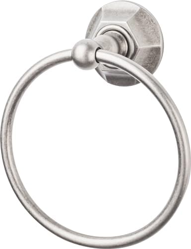 Top Knobs ED5BSNA Towel Ring Brushed Satin Nickel