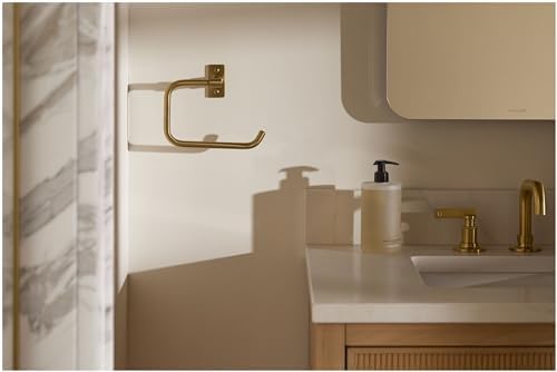 Kohler K35928-SN Castia Towel Ring 7-12 Polished Nickel