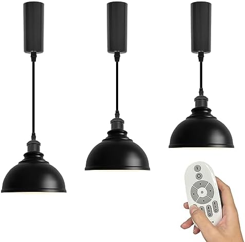 Adjustable J Track Pendant Lights with Remote Control