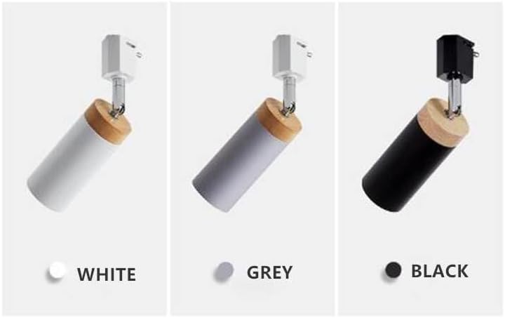 LED 2 Light Track Lighting Kit - Grey