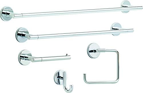 Delta 24 in Wall Mount Towel Bar in Polished Chrome 1