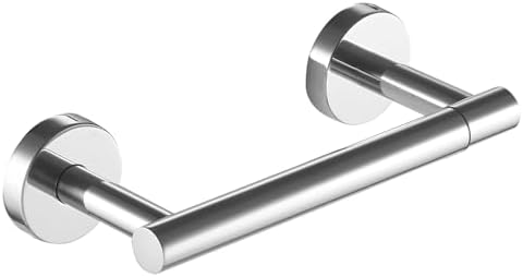 BWE Chrome Double Post Toilet Paper Holder 1