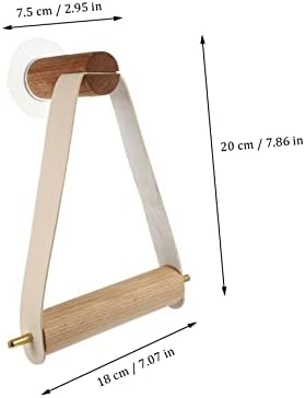 Toilet Paper Holder Wall Mount Storage Rack Durable Space Saving