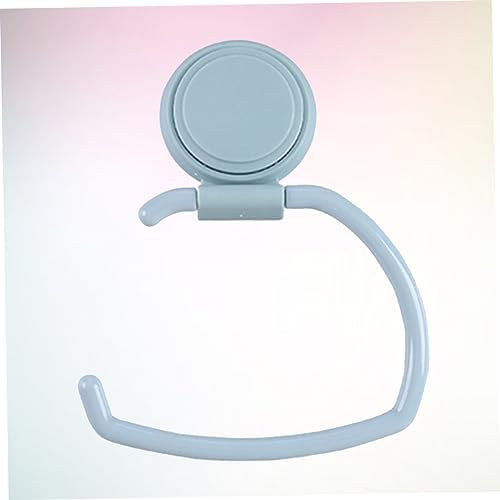 NUOBESTY 1Pc Nail Wall Mounted Tissue Holder Nordic Blue Design