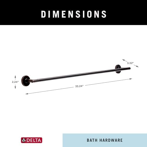 Delta 30 in Venetian Bronze Towel Bar