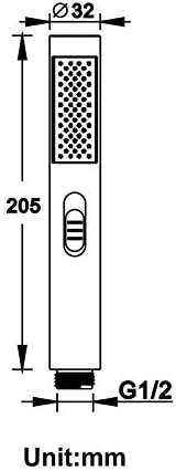 High-Pressure Dual-Function Handheld Shower Head