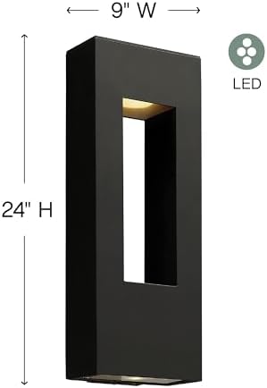 Hinkley Atlantis Large Wall Light with LED