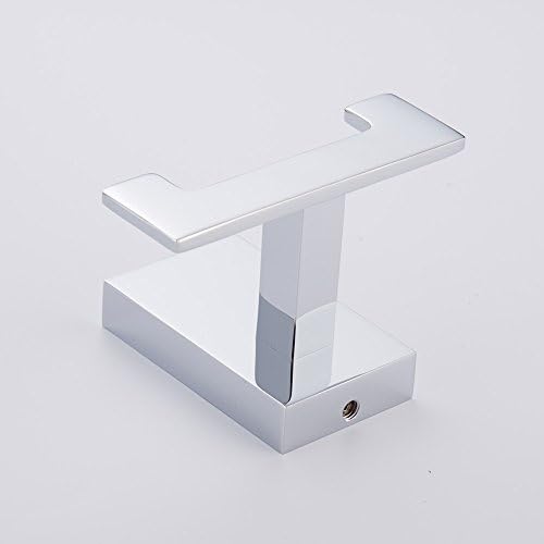 AUSWIND Chrome Brass Square Towel Hook with Lifetime Warranty