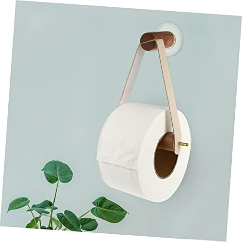 HOUDERCO Wall Mounted Toilet Paper Holder and Towel Rack