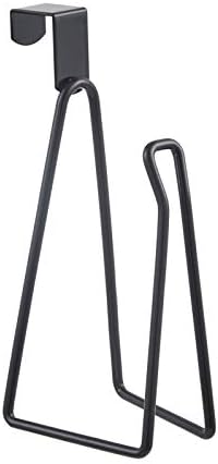 YININE Metal Toilet Paper Holder Stand - Black