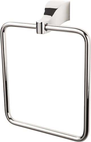 Top Knobs AQ5 Aqua Bath Towel Ring Polished Chrome