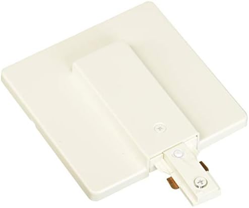 Juno T21Wh Track Lighting End Connector