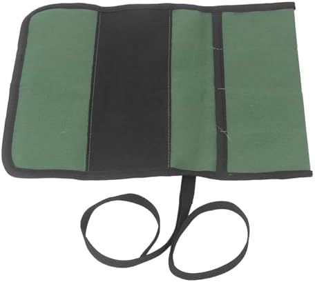 Garosa Foldable Knife Roll Bag with 4 Pockets