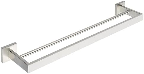 Alise Double Towel Bar 22 Inch Brushed Nickel