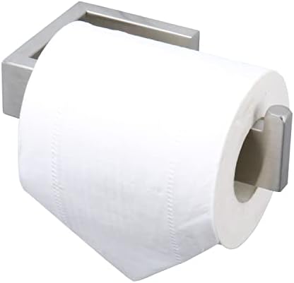 TocTen Toilet Paper Holder - Wall Mounted Stainless Steel Big Roll Compatible