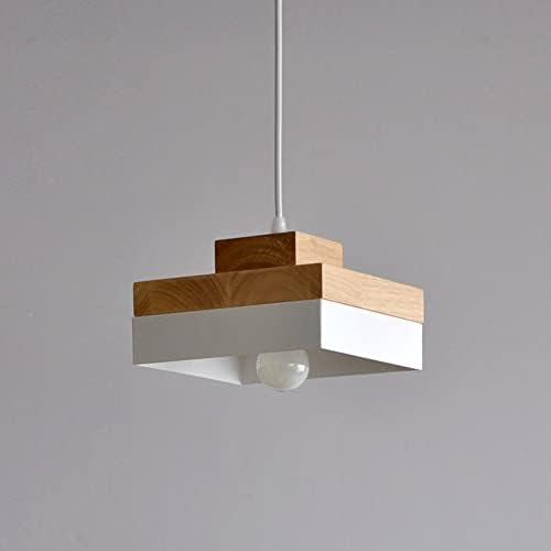 Dimmable Wood Handle Pendant Light 32 Ft