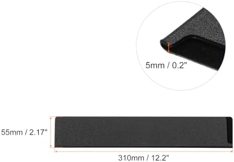 Uxcell Knife Edge Guards 122x22 ABS Blade Protectors 1