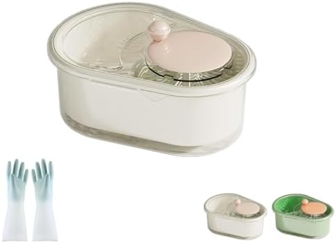 Fruit Cleaner Spinner with Lid and Brush