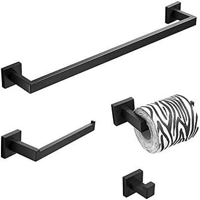 TYZK Shower Shelves with Towel Rack and Paper Holder