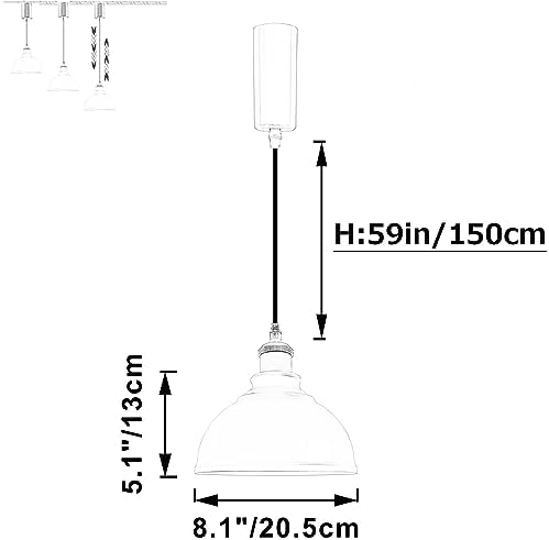 Adjustable J Track Pendant Lights with Remote Control