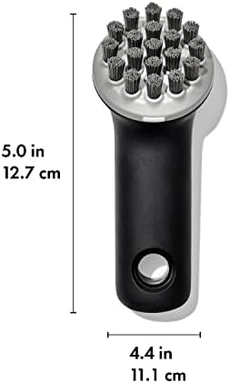 OXO Good Grips Cast Iron Brush and Stainless Steel Scraper Chopper
