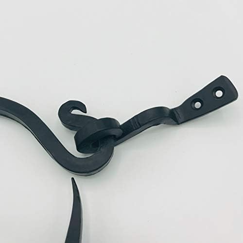 Stur-De Wrought Iron Towel Ring - Rustic Charm Durable Design