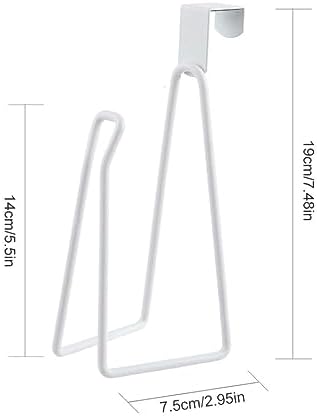 Jorzer Toilet Paper Holder Over The Tank - White