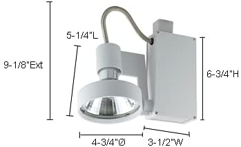 Jesco Lighting HMH701T6FL70W Contempo Track Light Fixture