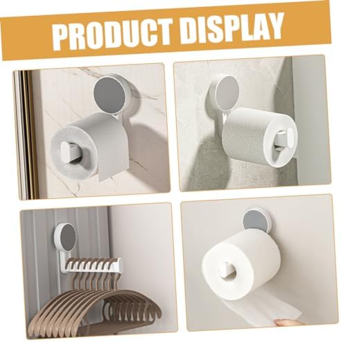 Homoyoyo Space-Saving Toilet Paper Holder Wall Mount 1
