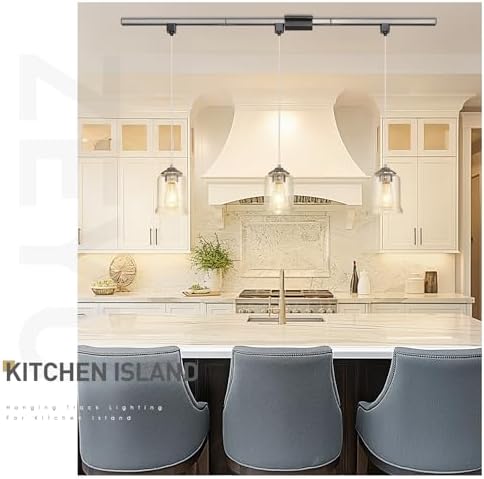 Zeyu 3 Light H Track Pendant Light Fixtures 1
