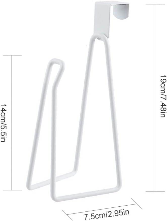 Wedhapy Toilet Roll Holder Over The Tank