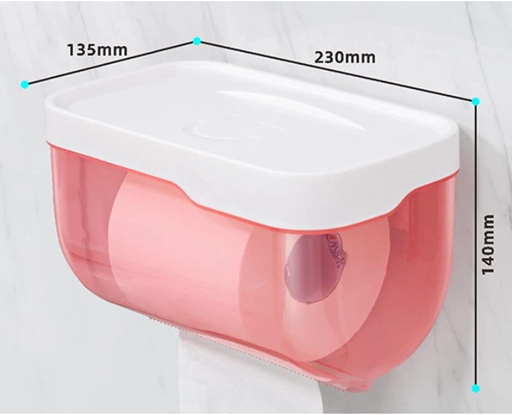Waterproof Toilet Paper Holder Gray S Self Adhesive