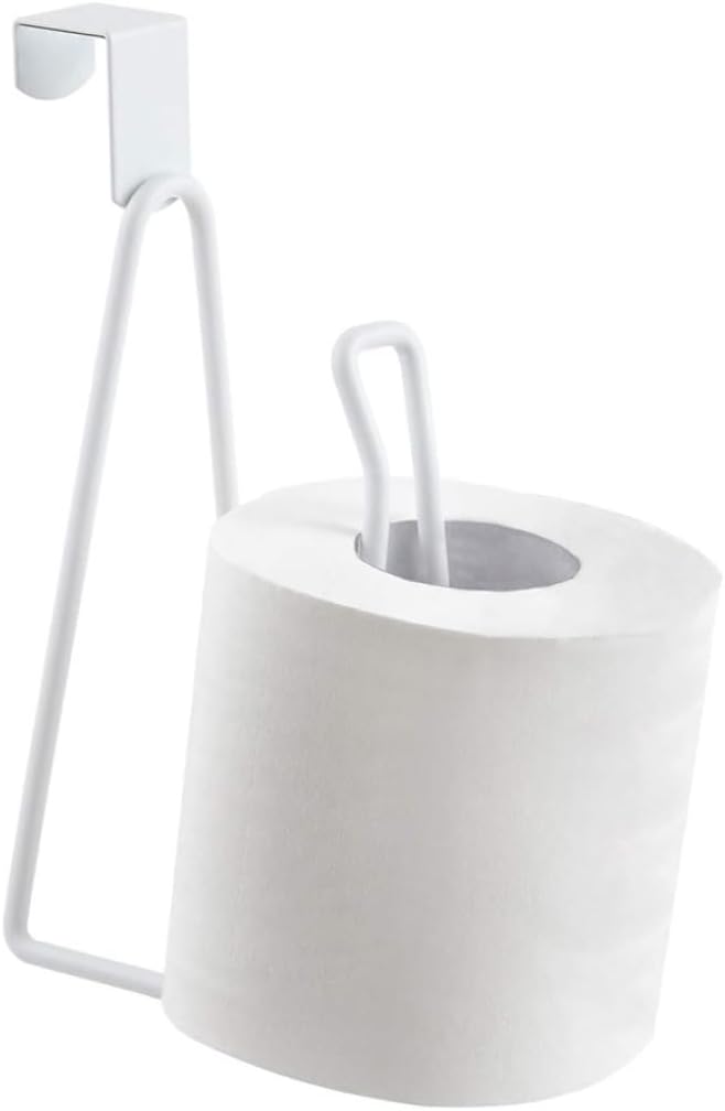 Wedhapy Toilet Roll Holder Over Tank - White 1