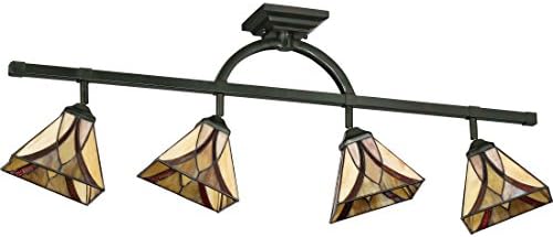 Quoizel Adjustable Track Light Kit 4-Light Valiant Bronze