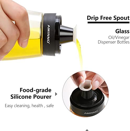 Aminno Oil and Vinegar Dispenser 2 Pack