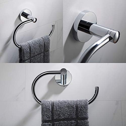 Kraus Elie Chrome Towel Ring KEA-18825CH