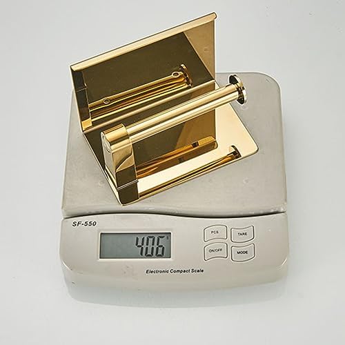 Stainless Steel Toilet Paper Holder with Phone Shelf 1