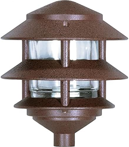 NUVO SF76632 Pathway Light 2 Tier-Small Old Bronze