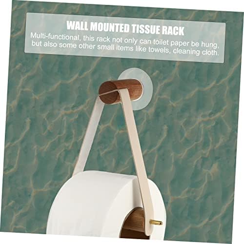 NUOBESTY Wall Mount Toilet Paper Holder Durable and Stylish