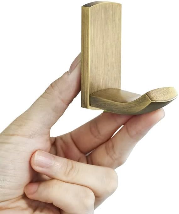 WINCASE Antique Brass Towel Hook 2 Pack 1