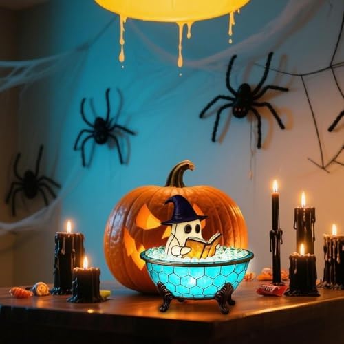 Ghost Bubble Bath Lamp Halloween Night Light