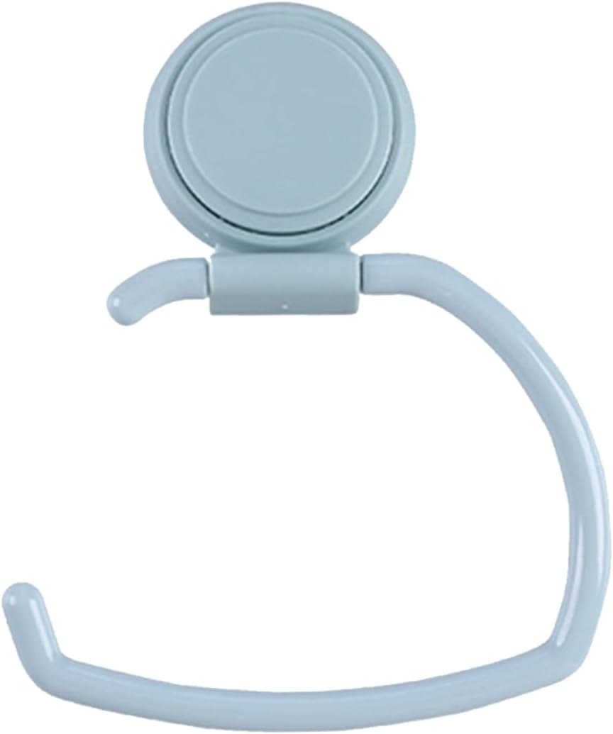 NUOBESTY 1Pc Nail Wall Mounted Tissue Holder Nordic Blue Design