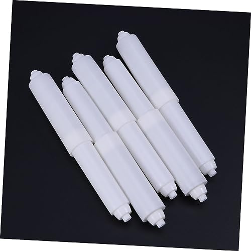 10pcs Plastic Toilet Paper Roll Holder with Spring Load