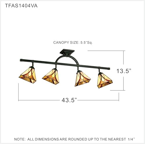 Quoizel Adjustable Track Light Kit 4-Light Valiant Bronze