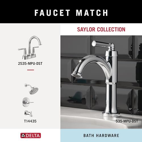 Delta Saylor Toilet Paper Holder Polished Chrome
