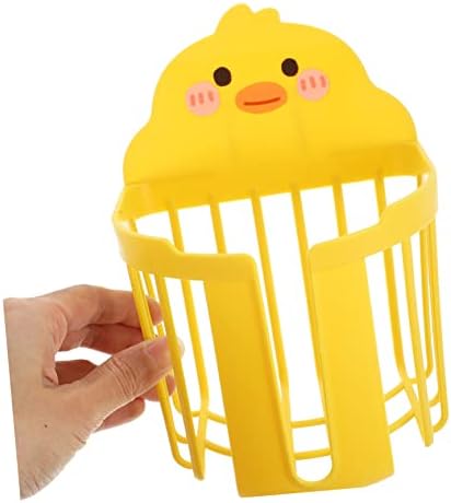 HOLIDYOYO 2Pcs Wall Mount Toilet Paper Holder with Storage Baskets