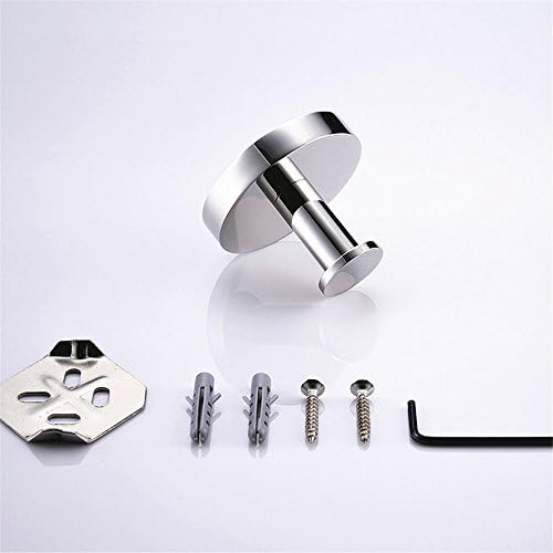 Modern Polished Silver 304 Stainless Steel Coat Hook