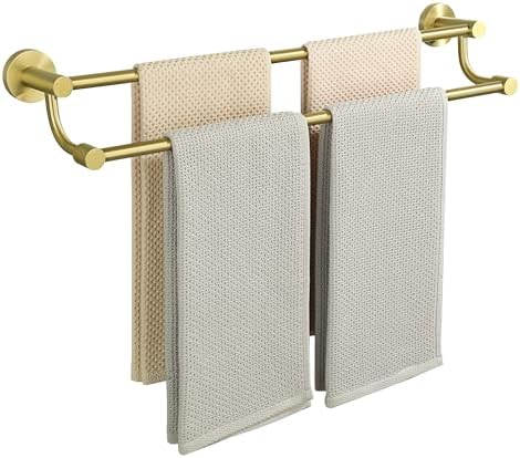Alise 24 Inch Brushed Gold Towel Bar
